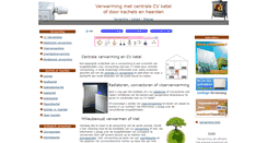 Desktop Screenshot of e-verwarming.be
